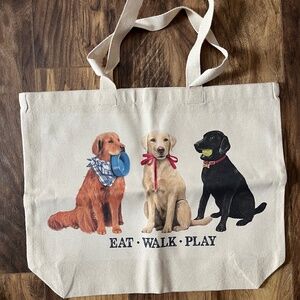Fun & Sturdy Tri-Color Labrador Retriever Tote Bag - NEW!